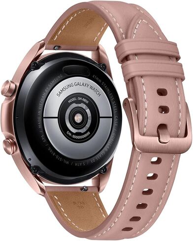 SAMSUNG Galaxy Watch 3 (41mm, GPS, Bluetooth, Unlocked LTE) Smart Watch with Advanced Health Monitoring, Fitness Tracking and Long Lasting Battery - Mystic Bronze (Renewed) in Saudi Arabia