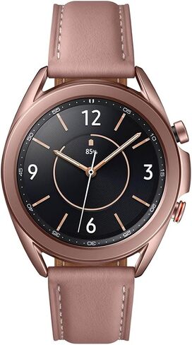 SAMSUNG Galaxy Watch 3 (41mm, GPS, Bluetooth, Unlocked LTE) Smart Watch with Advanced Health Monitoring, Fitness Tracking and Long Lasting Battery - Mystic Bronze (Renewed) in Saudi Arabia