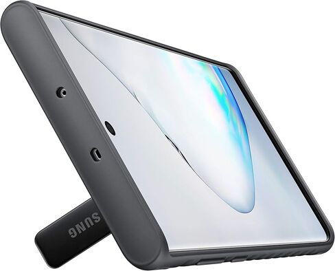 جراب Samsung Galaxy Note10+، غطاء حماية قوي من السقوط - أسود (إصدار أمريكي مع ضمان) in Saudi Arabia