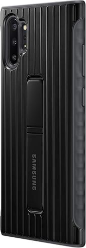 جراب Samsung Galaxy Note10+، غطاء حماية قوي من السقوط - أسود (إصدار أمريكي مع ضمان) in Saudi Arabia