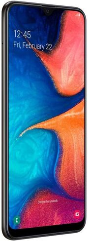 Samsung Galaxy A20 32GB A205G/DS 6.4" HD+ 4,000mAh Battery LTE Factory Unlocked GSM Smartphone (International Version) (Black) (Renewed) in Saudi Arabia
