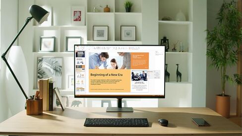 SAMSUNG 32-inch M5 Smart Monitor with Mobile Connectivity, FHD, Remote Access, Office 365 (LS32AM500NNXZA), Black (Renewed) in Saudi Arabia
