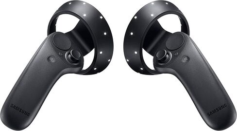 SAMSUNG HMD Odyssey+ Windows Mixed Reality Headset with 2 Wireless Controllers 3.5" Black (XE800ZBA-HC1US) in Saudi Arabia