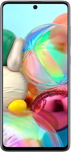 Samsung Galaxy A71 A715F, Dual SIM LTE, International Version (No US Warranty), 128GB, Prism Crush Black - GSM Unlocked in Saudi Arabia