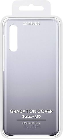 Samsung OEM Galaxy A50 Gradation Cover, Black in Saudi Arabia