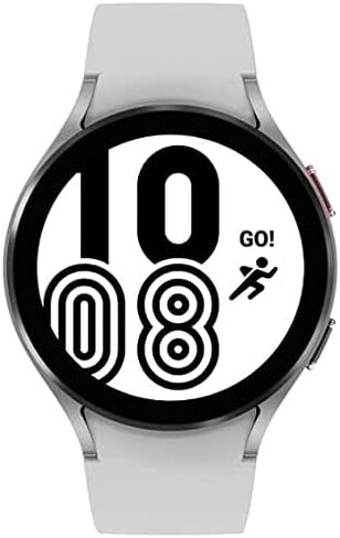 Samsung Electronics Galaxy Watch 4 40mm Smartwatch with ECG Monitor Tracker for Health Fitness Running Sleep Cycles GPS Fall Detection Bluetooth US Version, Silver (Renewed) in Saudi Arabia