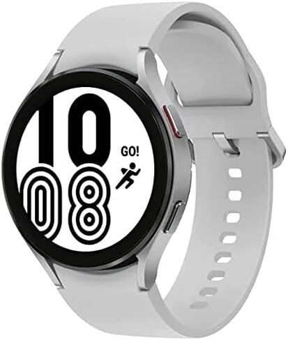 Samsung Electronics Galaxy Watch 4 40mm Smartwatch with ECG Monitor Tracker for Health Fitness Running Sleep Cycles GPS Fall Detection Bluetooth US Version, Silver (Renewed) in Saudi Arabia