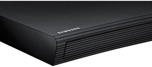 Samsung Blu-ray DVD Disc Player with Built-in Wi-Fi 1080p & Full HD Upconversion, Plays Blu-ray Discs, DVDs & CDs, Plus CubeCable 6Ft High Speed HDMI Cable, Black Finish in Saudi Arabia
