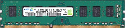 Samsung 4GB PC3-12800 DDR3-1600MHz Non-ECC Unbuffered CL11 240-Pin DIMM M378B5273DH0-CK0 in Saudi Arabia