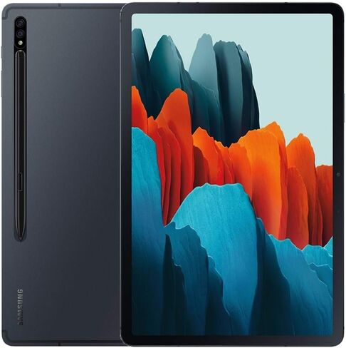 Samsung Galaxy Tab S7+ Wi-Fi, Mystic Black - 256 GB (Renewed) in Kuwait