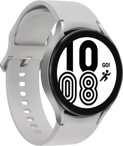Samsung Galaxy Watch 4 Smartwatch 44mm with Extra Band Included, Silver (SM-R870NZSCXAA) in Saudi Arabia