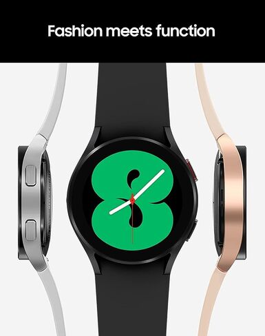 Samsung Galaxy Watch 4 44mm Smartwatch with ECG Monitor Tracker for Health Fitness Running Sleep Cycles GPS Fall Detection LTE US Version, Black (Renewed) in Saudi Arabia