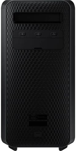 SAMSUNG MX-ST90B Sound Tower صوت عالي الطاقة، مكبر صوت قائم على الأرض بقدرة 1700 وات، صوت ثنائي الاتجاه، مقاوم للماء IPX5، أضواء الحفلات +، كاريوكي، عجلات متضمنة، اتصال بلوتوث متعدد، 2022 in Kuwait