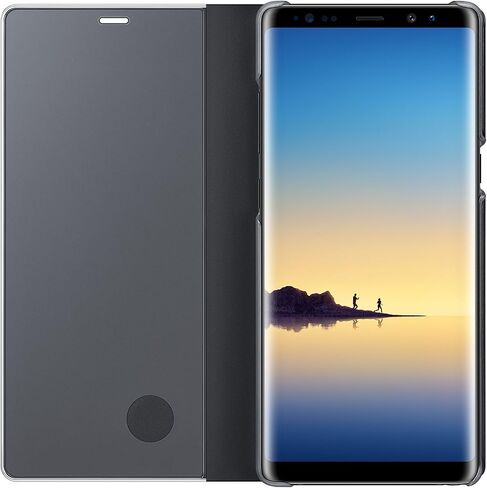 Samsung EF-ZN950CBEGUS Galaxy Note8 S-View Flip Cover with Kickstand, Black in Saudi Arabia