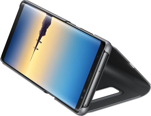 Samsung EF-ZN950CBEGUS Galaxy Note8 S-View Flip Cover with Kickstand, Black in Saudi Arabia
