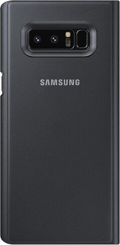 Samsung EF-ZN950CBEGUS Galaxy Note8 S-View Flip Cover with Kickstand, Black in Saudi Arabia