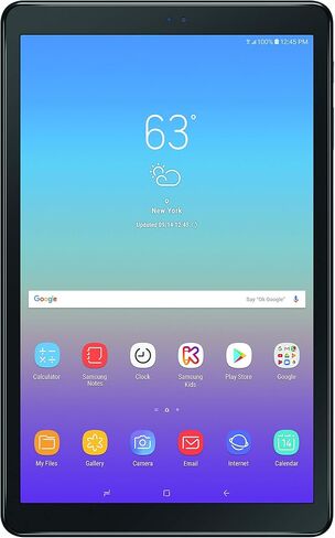 سامسونج الكترونيكس SM-T590NZKAXAR Galaxy Tab A ، 10.5 انش ، أسود (مجدد) in Kuwait