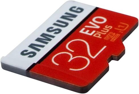 Samsung Evo Plus 32GB MicroSD Memory Card (2 Pack) Works with GoPro Hero 9 Black (Hero9) 4K UHD, UHS-I, U1, Speed Class 10, SDHC (MB-MC32) Bundle with (1) Everything But Stromboli Micro Card Reader in Kuwait
