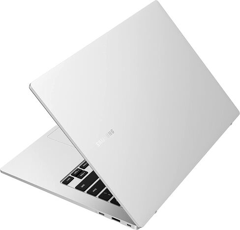 Samsung Galaxy Book Go Laptop PC Computer Qualcomm 7C Pro 4GB Memory 128GB eUFS Storage 18-Hour Battery Compact Light Shockproof WFH Ready WiFi 5, Silver (Renewed) in Saudi Arabia