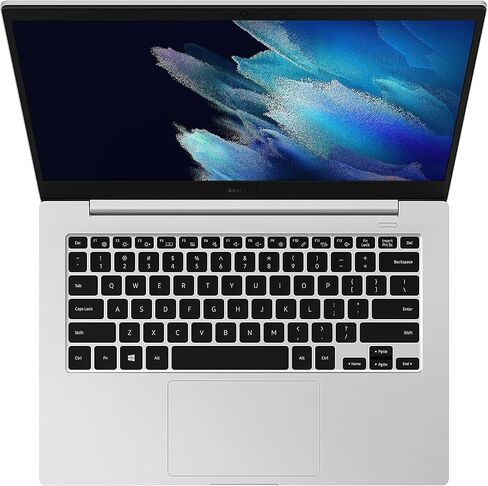Samsung Galaxy Book Go Laptop PC Computer Qualcomm 7C Pro 4GB Memory 128GB eUFS Storage 18-Hour Battery Compact Light Shockproof WFH Ready WiFi 5, Silver (Renewed) in Saudi Arabia