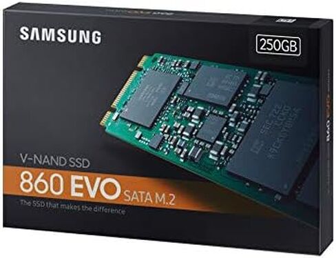 Samsung Electronics MZ-N6E250BW 250GB SSD 860 EVO Series M.2 in Kuwait
