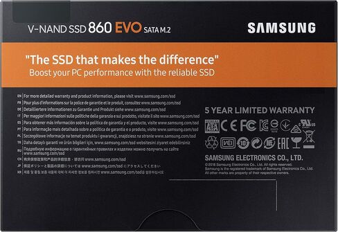 Samsung Electronics MZ-N6E250BW 250GB SSD 860 EVO Series M.2 in Kuwait