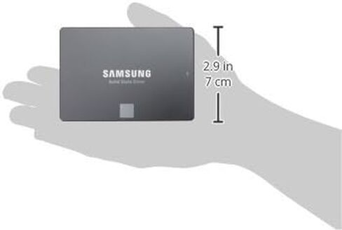 محرك صلب SSD سامسونج 850 ايفو 2تيرا 2.5 انش ساتا III (MZ-75E2T0B/AM) in Saudi Arabia