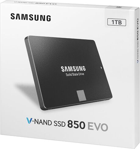 محرك صلب SSD سامسونج 850 ايفو 2تيرا 2.5 انش ساتا III (MZ-75E2T0B/AM) in Saudi Arabia