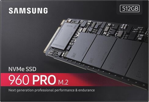Samsung 960 PRO NVMe M.2 512GB SSD (MZ-V6P512BW) in Kuwait