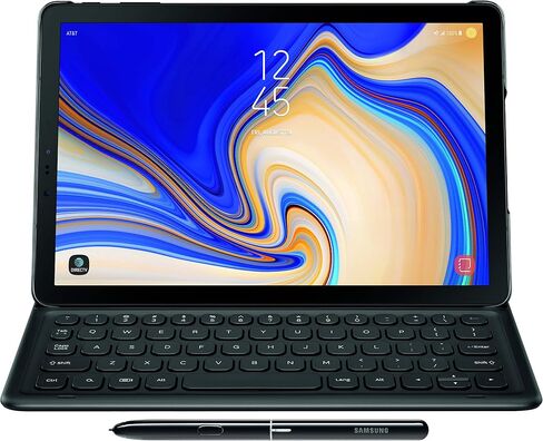 Samsung Electronics EJ-FT830UBEGUJ Galaxy Tab S4 Book Cover Keyboard, Black in Saudi Arabia