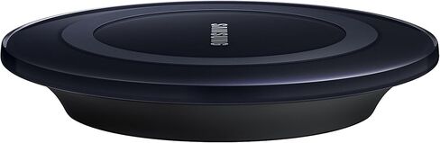 Samsung Qi Certified Wireless Charging Pad with 2A Wall Charger- Supports wireless charging on Qi compatible smartphones including the Samsung Galaxy S8, S8+, Note 8, Apple iPhone 8, iPhone 8 Plus, and iPhone X (US Version) - Black Sapphire in Kuwait