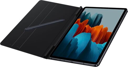 Samsung Galaxy Tab S8 / S7 Book Cover - Original Samsung Tablet Case - Black in Kuwait