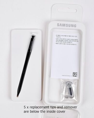 قلم S-Pen البديل الأصلي لهاتف Samsung Korea Galaxy Note8، أسود EJ-PN950BBEGKR in Kuwait
