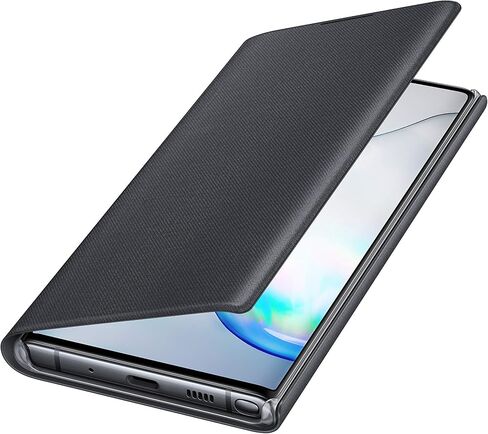 Samsung Galaxy Note10 Case, LED Wallet Cover - White (US Version with Warranty) - EF-NN970PWEGUS in Saudi Arabia