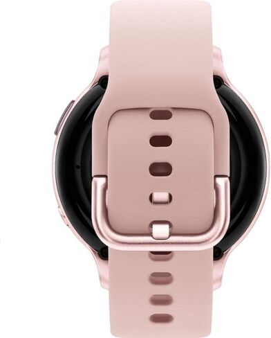 Samsung Galaxy Watch Active2 (Silicon Strap + Aluminum Bezel) Bluetooth - International (Pink Gold, R820-44mm) (Renewed) in Saudi Arabia