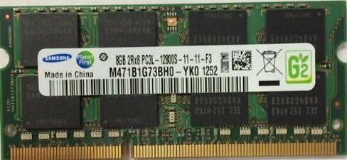 Samsung 8GB (PC3L-12800) DDR3L 1.35V 1600 204-Pin M471b1g73bh0-yk0 in Saudi Arabia