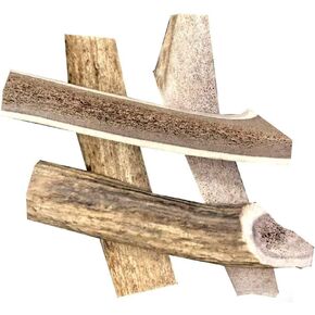 hotspot pets Premium Split Elk Antlers for Dogs - 7 Inch Large Dog Chews (2 Pack) Made in USA -Naturally Shed Antler Bone for Large Breed Chewers -Promotes Natural Dental Hygiene in Saudi Arabia