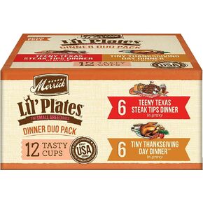 Merrick Lil’ Plates Grain Free Small Breed Wet Dog Food (Case of 12)