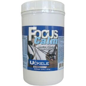 مكمل Uckle Focus Calm Horse - مكمل الهدوء والسلوك للخيول - مكمل فيتامينات ومعادن للخيول - 2.6 رطل (رطل) in Kuwait
