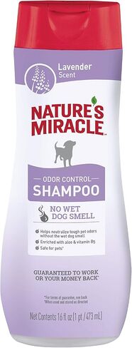 Nature's Miracle Nature’s Miracle Odor Control Shampoo & Conditioner, 16 Ounces, Lavender Scent in Saudi Arabia