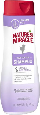 Nature's Miracle Nature’s Miracle Odor Control Shampoo & Conditioner, 16 Ounces, Lavender Scent in Saudi Arabia