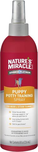 Nature's Miracle Advanced Platinum Puppy Potty Training Spray 8 Oz, Dog Training Aid in Saudi Arabia
