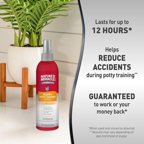 Nature's Miracle Advanced Platinum Puppy Potty Training Spray 8 Oz, Dog Training Aid in Saudi Arabia