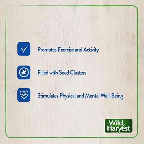 Wild Harvest Foraging Instincts Peck n 'Play علاج تفاعلي، 4.3 أونصة، للطيور الكبيرة in Kuwait
