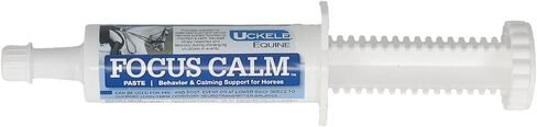 مكمل Uckle Focus Calm Horse - مكمل الهدوء والسلوك للخيول - مكمل فيتامينات ومعادن للخيول - 2.6 رطل (رطل) in Kuwait