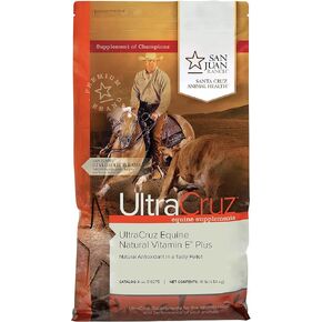 UltraCruz - sc-516275 مكمل فيتامين E الطبيعي للخيول للخيول، 10 رطل، حبيبات (كمية تكفي 66 يومًا) in Kuwait