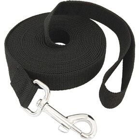 SALO Nylon Training Dog Leash for Small Medium Large Dogs, 3/4 Inch Wide, 20ft 30ft 40ft 50ft Long Leash Dog/Puppy Lead for Obedience Recall Training, Camping, or Backyard in Saudi Arabia