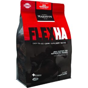 رقائق ماجيستي فليكس HA - مكمل دعم مفاصل الحصان / الخيول عالي الأداء - HA، فيتامين C، اليوكا، الجلوكوزامين - 60 قطعة (كمية تكفي لمدة شهرين) in Kuwait