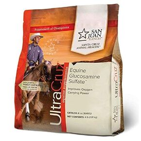 UltraCruz - sc-364852 مكمل مفصل كبريتات الجلوكوزامين للخيول الحصان، 4 رطل، مسحوق (كمية تكفي 212 يومًا) in Kuwait