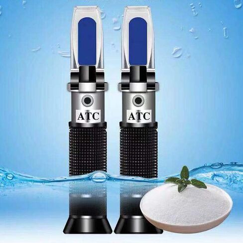 مقياس انكسار الملوحة SMARTSMITH لمياه البحر وحوض السمك البحري 0-100 PPT مع تعويض درجة الحرارة التلقائي in Kuwait